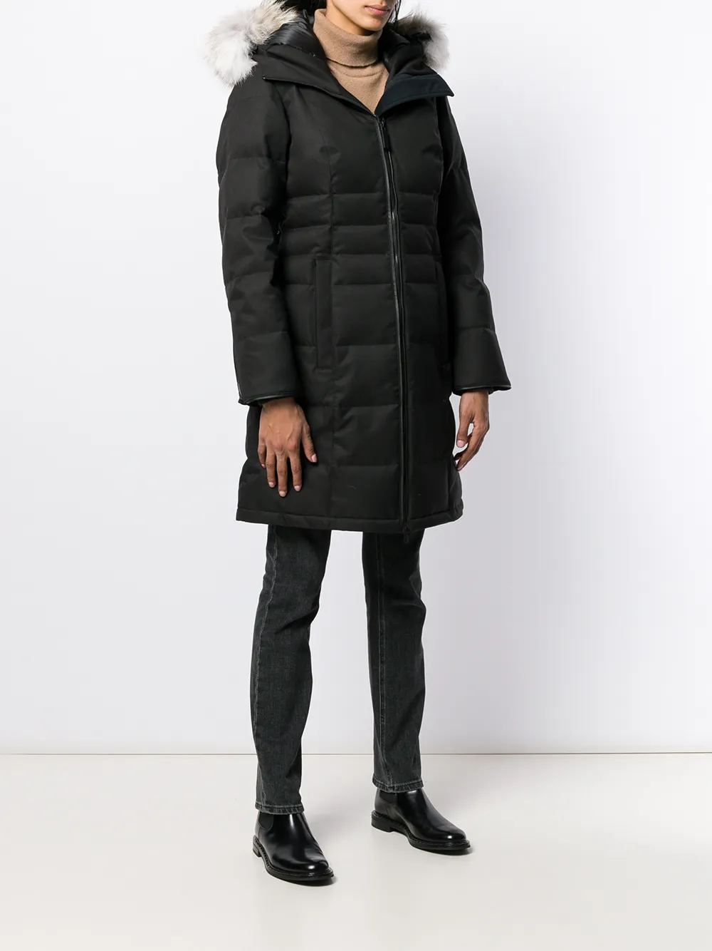 Canada Goose Pembina parka coat Zwart