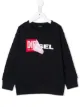 الصورة 1 من Diesel Kids logo print sweatshirt