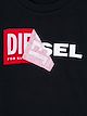 Diesel Kids logo print sweatshirt