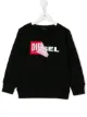 الصورة 1 من Diesel Kids logo print sweatshirt