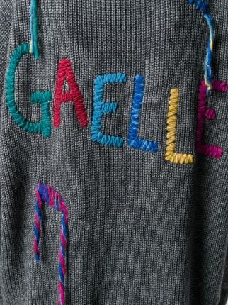 logo embroidered cardi-coat展示图