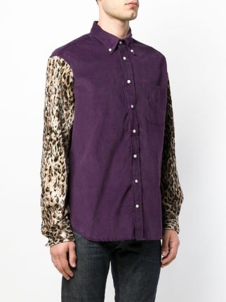 leopard sleeve shirt展示图
