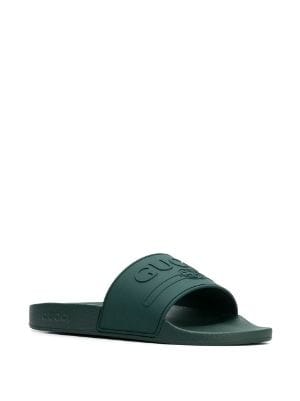 female gucci flip flops