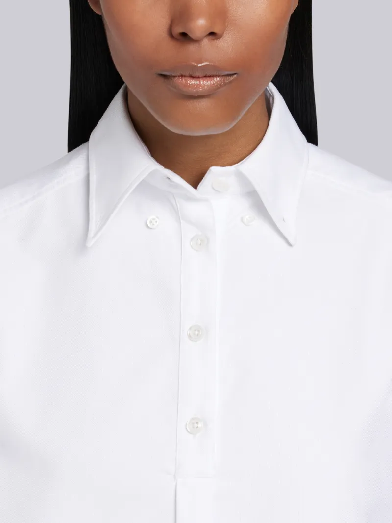 short-sleeve Oxford shirt dress | Thom 
