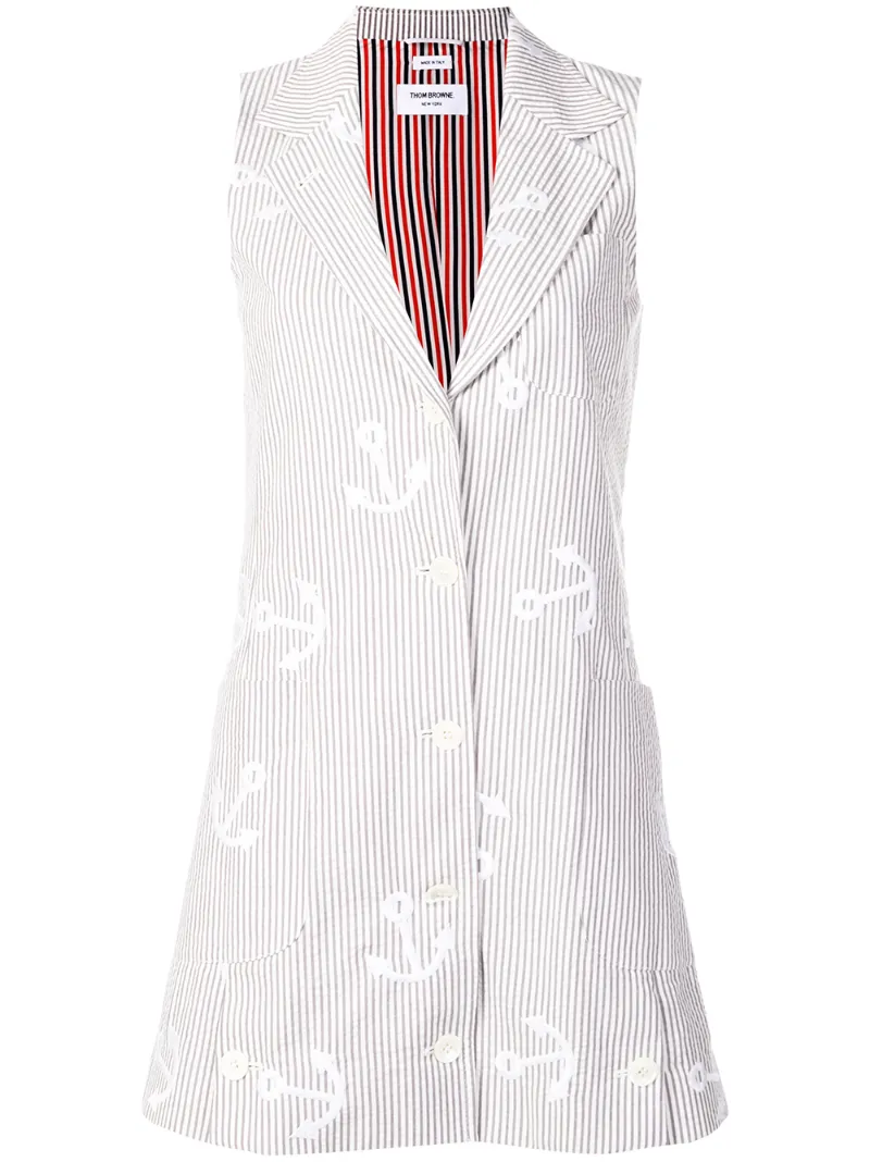 Thom Browne платье с вышивкой