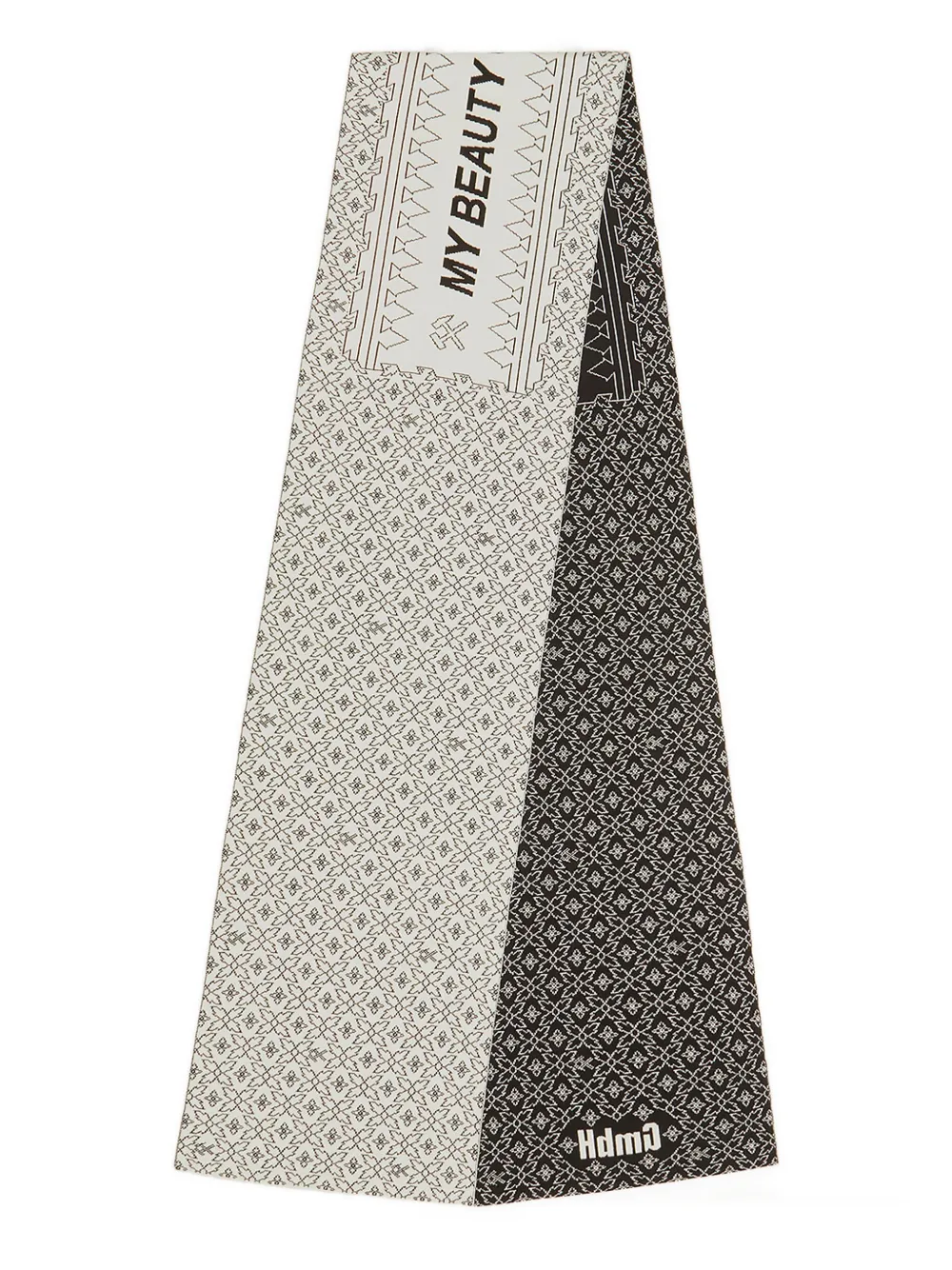 GmbH logo-patch scarf | Women | Image 2