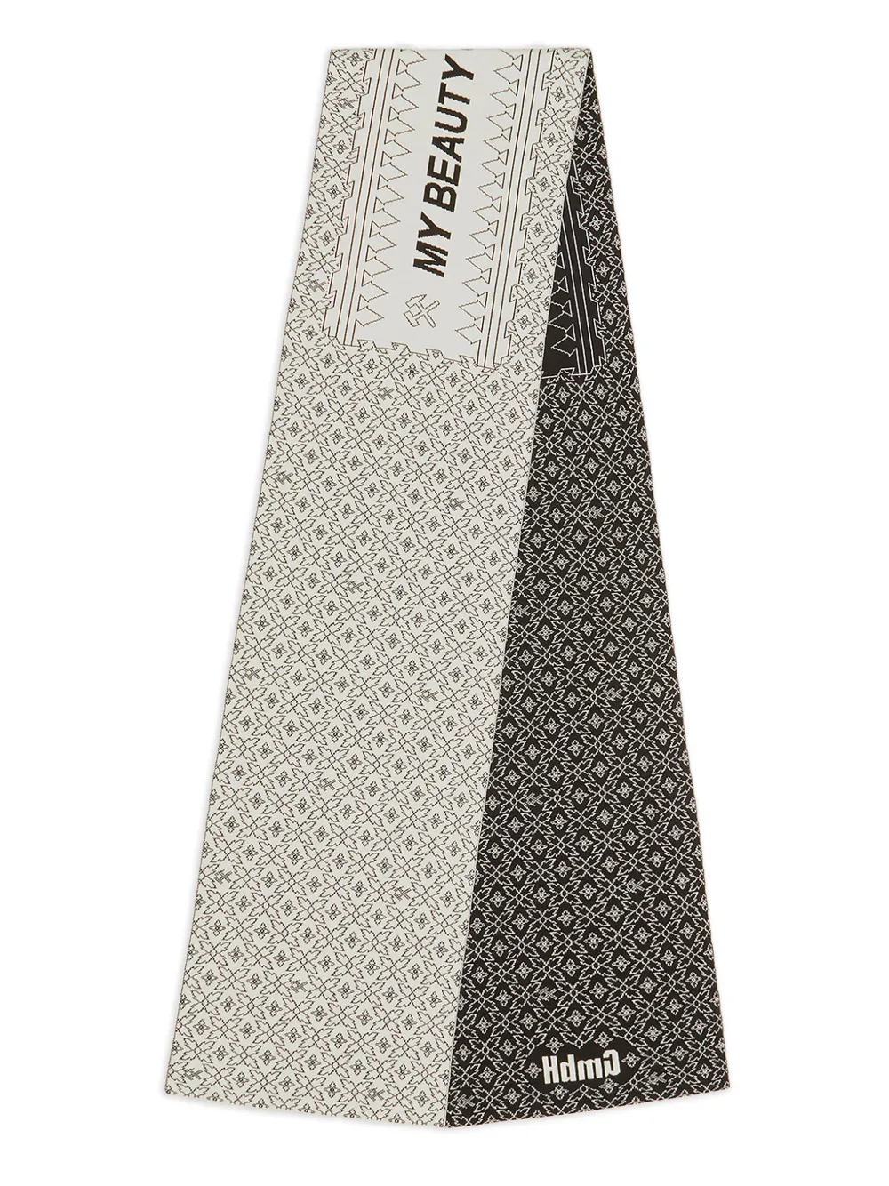 GmbH logo-patch scarf | Men | Image 2