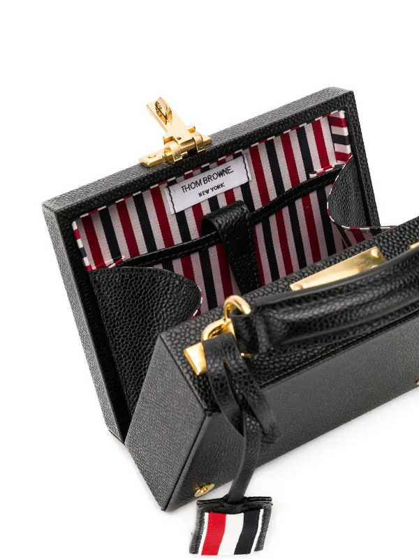 Thom Browne Micro Attaché Case | Black | FARFETCH