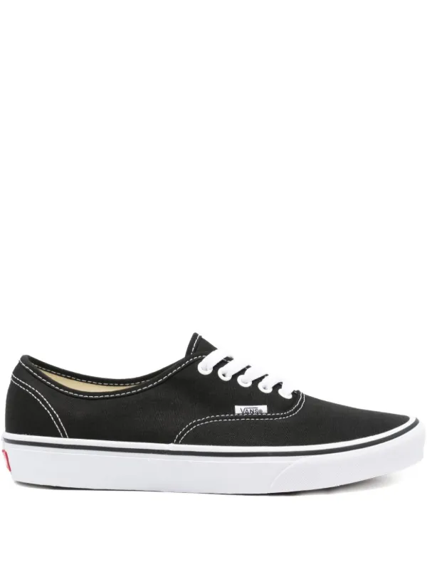 Vans Authentic Canvas Sneakers Black FARFETCH IN
