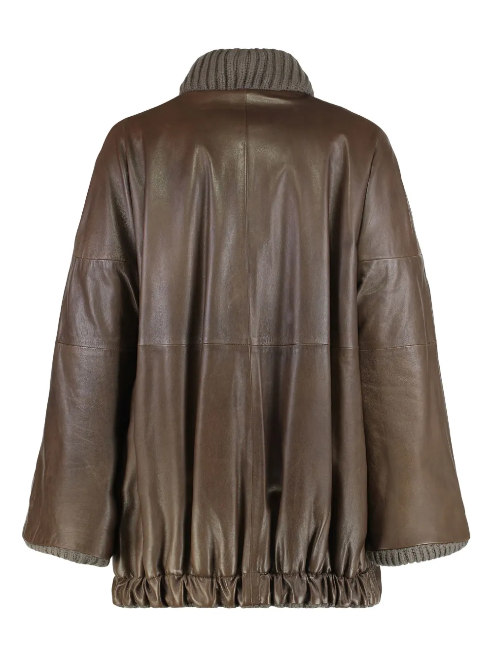 Alberta Ferretti leather bomber jacket | Leather Jackets | Image 2