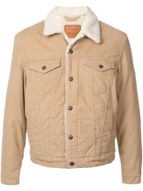 beige levis jacket