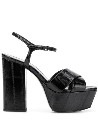 Saint Laurent Farrah Crisscross Sandals - Farfetch