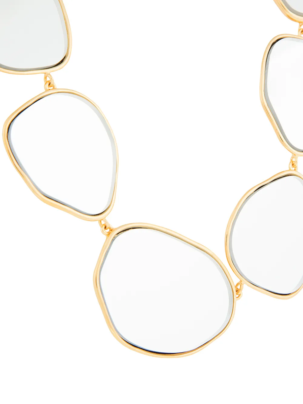 Shop Aurelie Bidermann Ciottolo Necklace In Gold