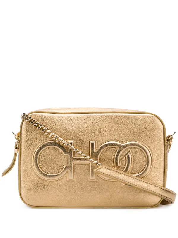 gold jimmy choo bag