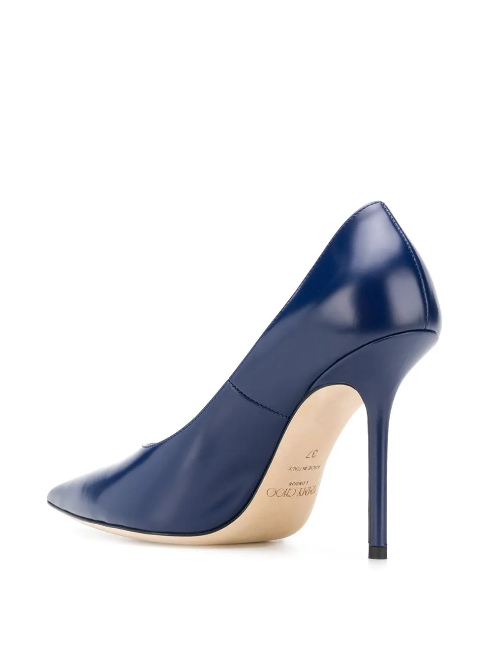 Shop Jimmy Choo Ava 100 Pumps In Blue