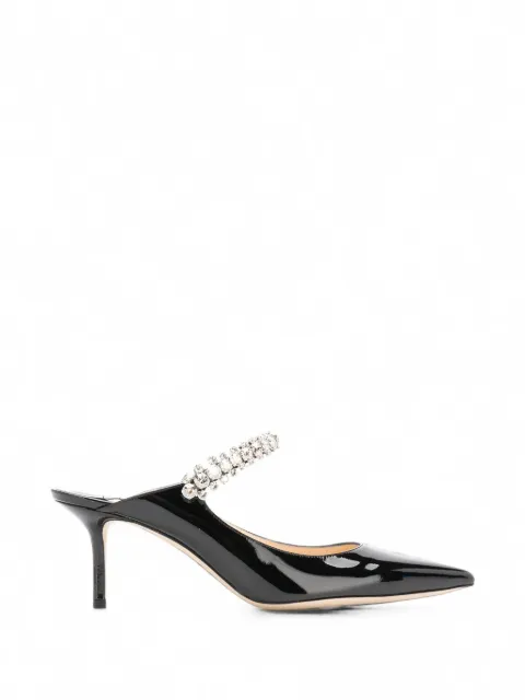 Jimmy Choo mules Bing de piel con tacón de 65mm