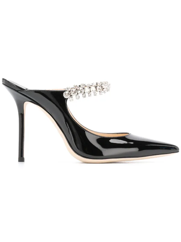 Jimmy Choo Bing 100 エナメルパンプス - Farfetch