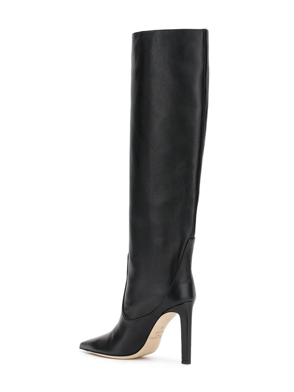 JIMMY CHOO MAVIS 100 BOOTS - 黑色