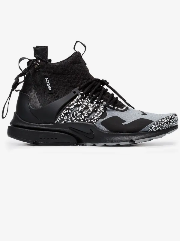 Acronym x Nike Presto \'Cool Grey\' Chris Weathers Nike Presto Mid X Acronym Nike Acronym Presto  main image 4