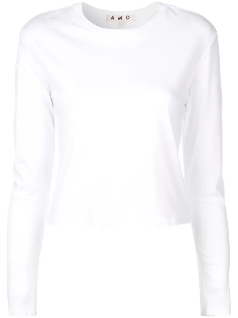 AMO fitted long sleeved top 