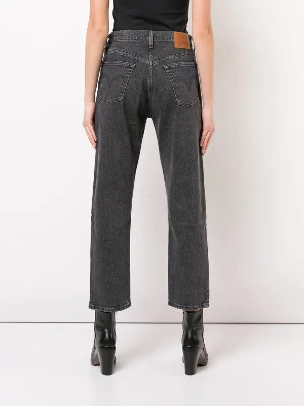 Levi's 501 crop high waist