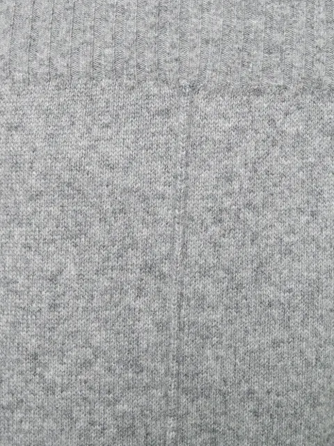 Pringle Of Scotland Knitted Flared Trousers - Grey In Grey