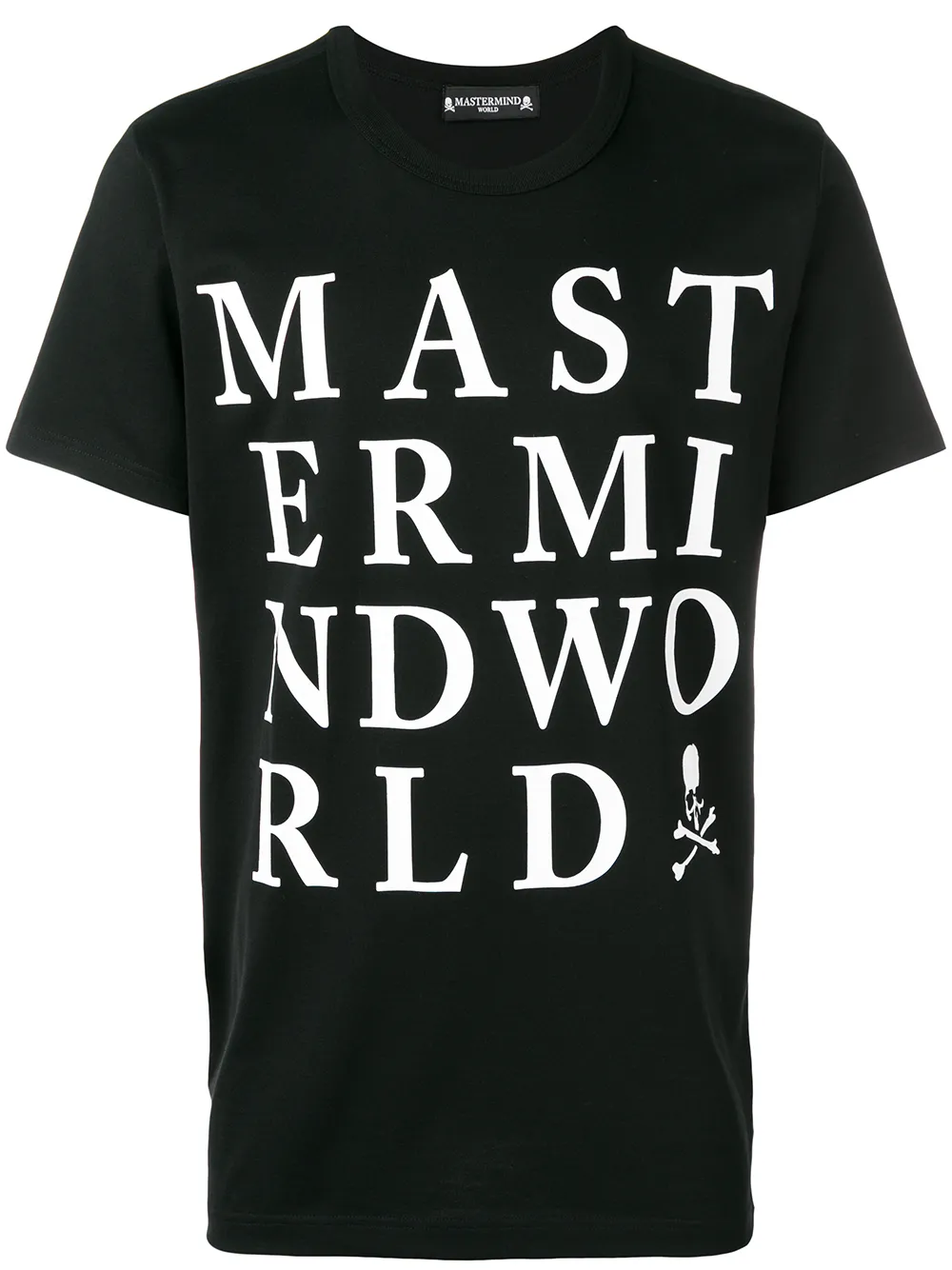 Mastermind World ロゴ Tシャツ - ブラック Mastermind World ロゴ Tシャツ - ブラック