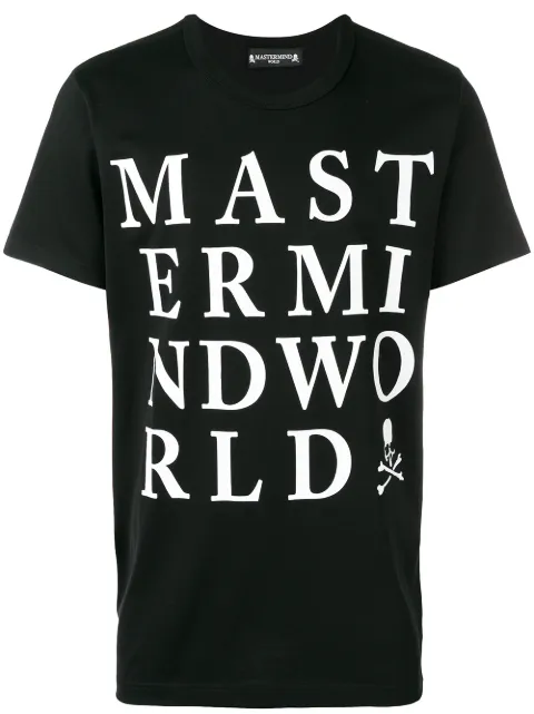 Mastermind World logo patch T-shirt