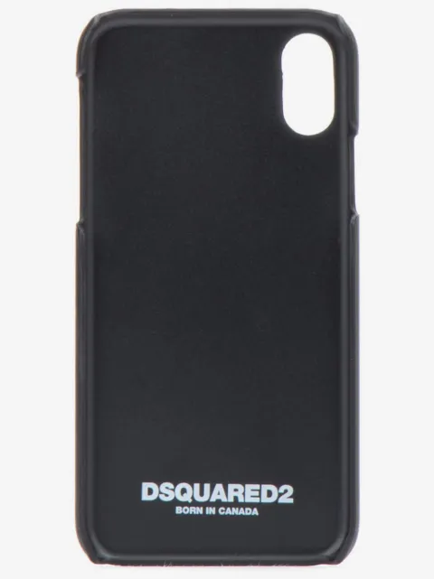 DSQUARED2 coque pour iPhone X à logo