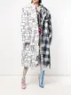 الصورة 2 من Thom Browne معطف واسع 'تشيسترفيلد' مزين بالترتر