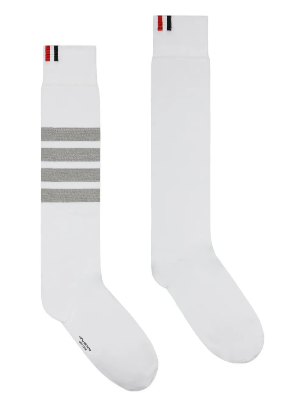striped mid-calf socks
