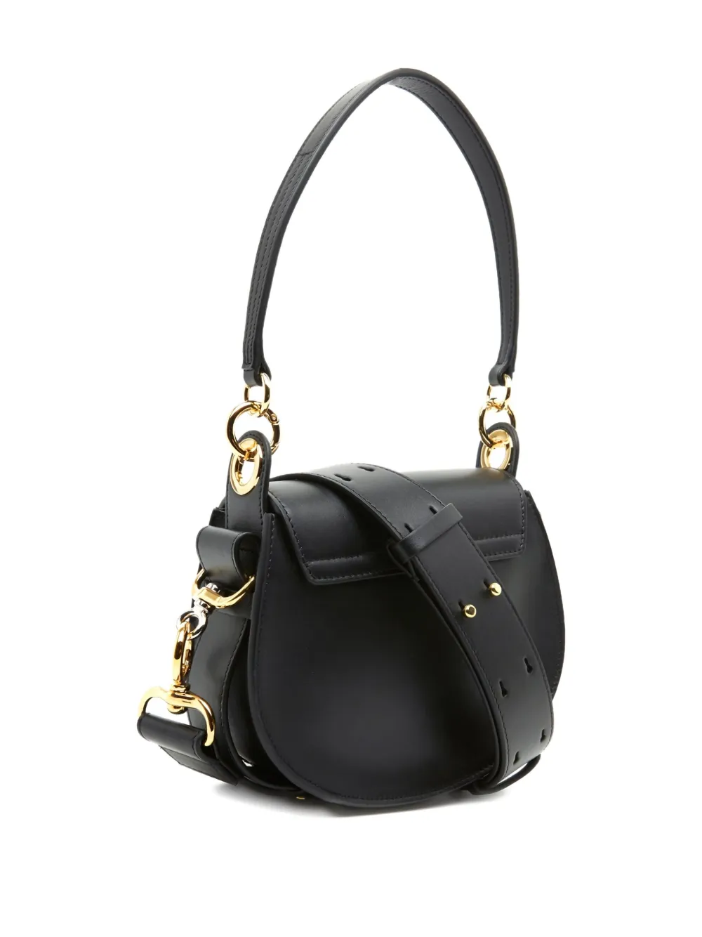 Chloé Tess kleine shoudertas - Zwart