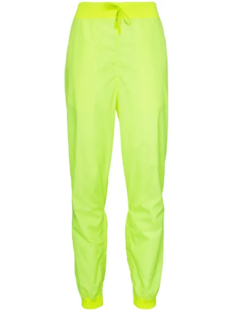 Off-White pantalones de chándal de talle alto
