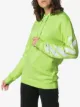 Off-White Kapuzenpullover mit diagonalen Streifen