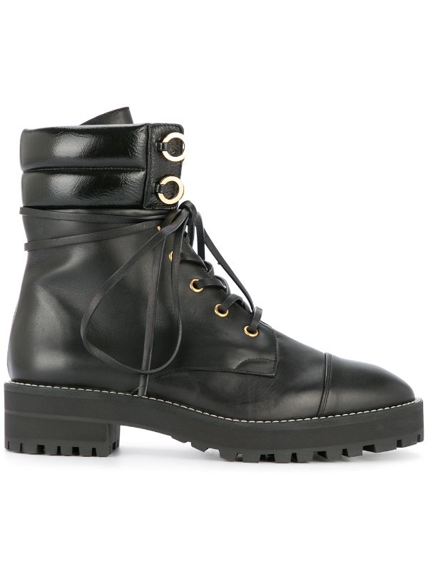 Stuart Weitzman Lexy combat boots $467 