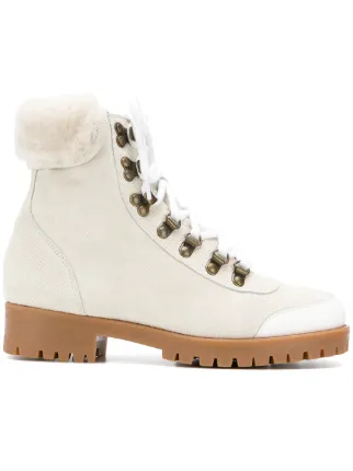 Mr Mrs Italy Trimmed Hiker Boots Farfetch