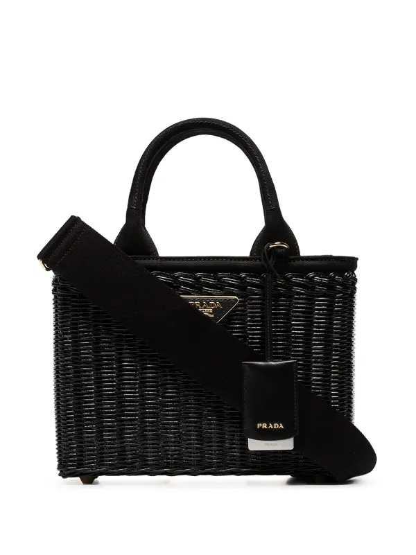 prada basket tote