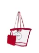 Prada Transparent logo tote