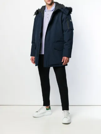 hooded padded coat展示图