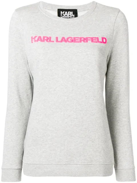 karl lagerfeld logo sweatshirt