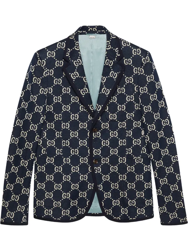 gucci gg jacquard jacket