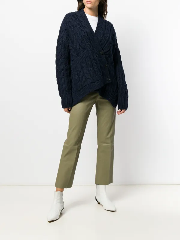 By Malene Birger Florentina Stretch Fit Leather Trousers 396 Buy Aw18 Online Fast Global Delivery Price