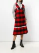 Image 2 of Calvin Klein 205W39nyc check apron dress