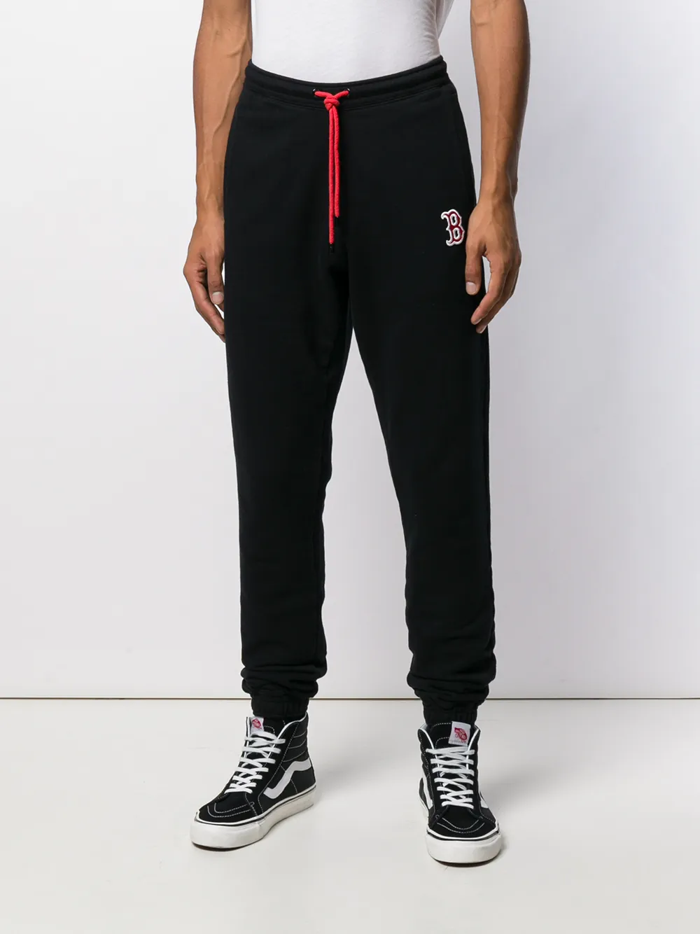 COUNTY OF MILAN loose track trousers Zwart