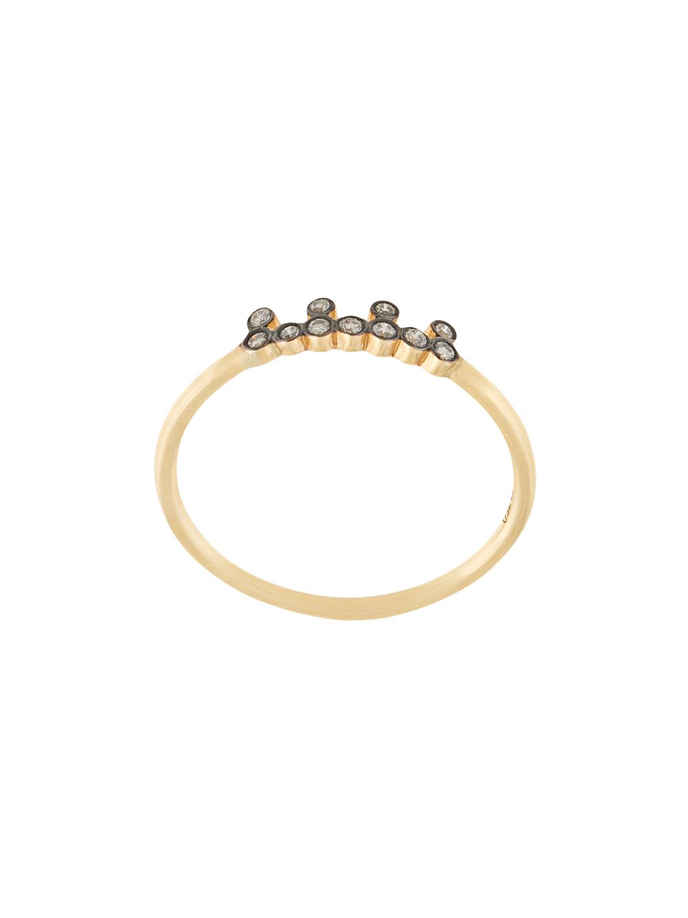 фото Yannis Sergakis 18kt black diamond ring