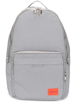 calvin klein jeans patch backpack