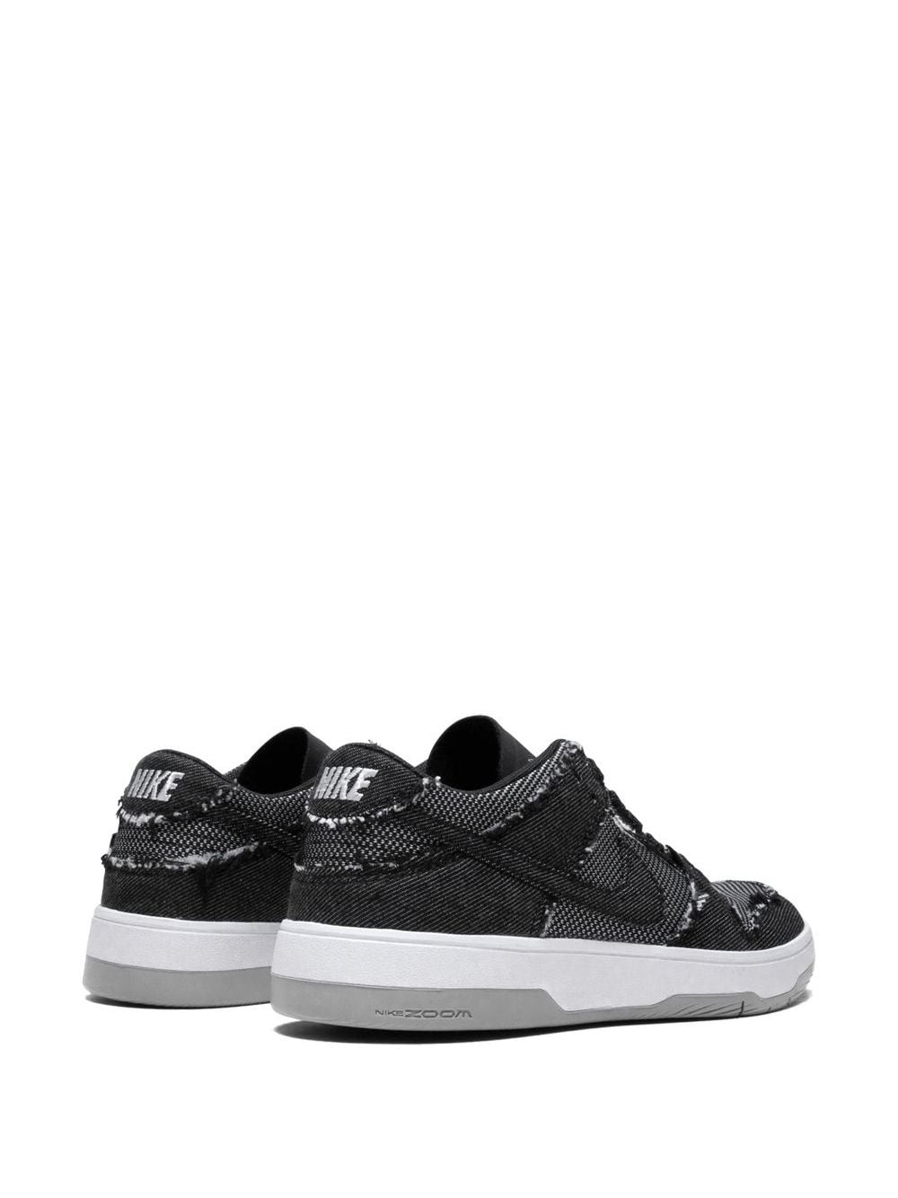 Shop Nike X Medicom Sb Zoom Dunk Low Elite Qs Sneakers In Black