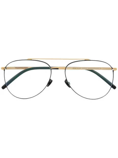 Mykita lentes Peterson con armazón estilo piloto