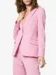 Stella McCartney single-breasted peak lapel wool blazer