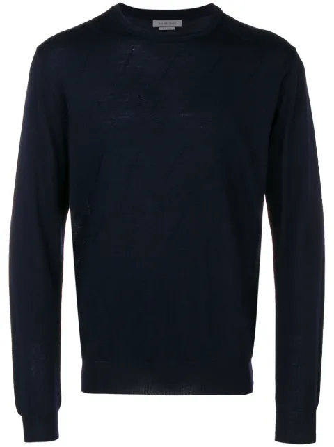 Corneliani pull à encolure ras du cou